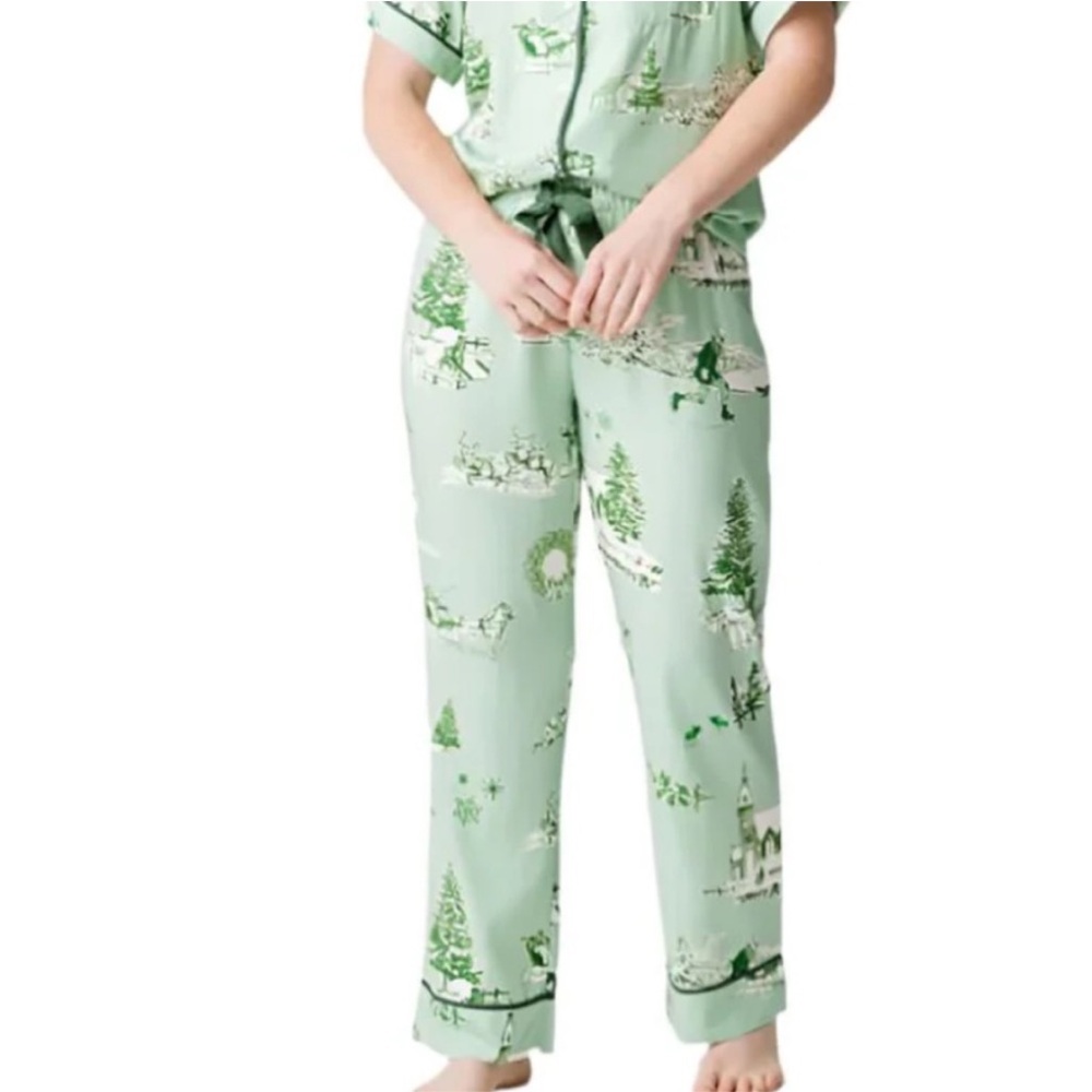 Katie Kime Christmas Holiday Toile Pajamas